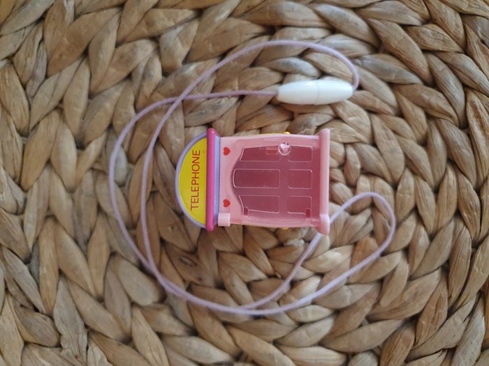 Mini pouces Cutie Club Villa Le téléphone Galoob Pipo 1989 - photo numéro 3