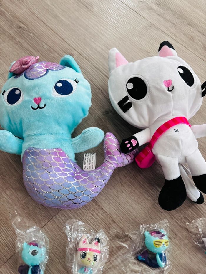 Lot gabby chat peluche figurines maison magique - photo numéro 4