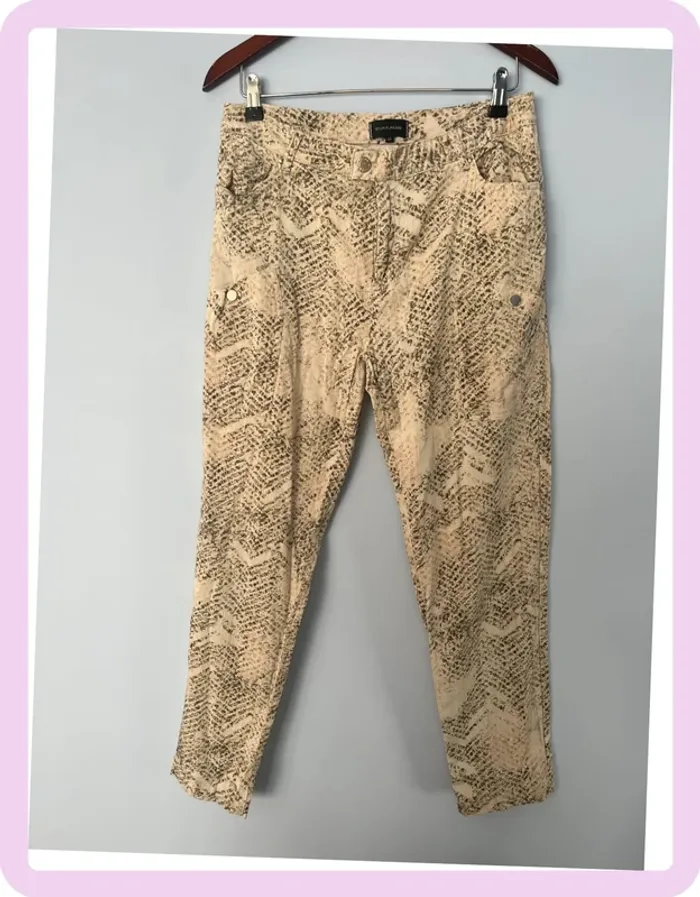 Pantalon fluide imprimé effet peau d'animal – Eva Kayan 🐆 - photo numéro 5