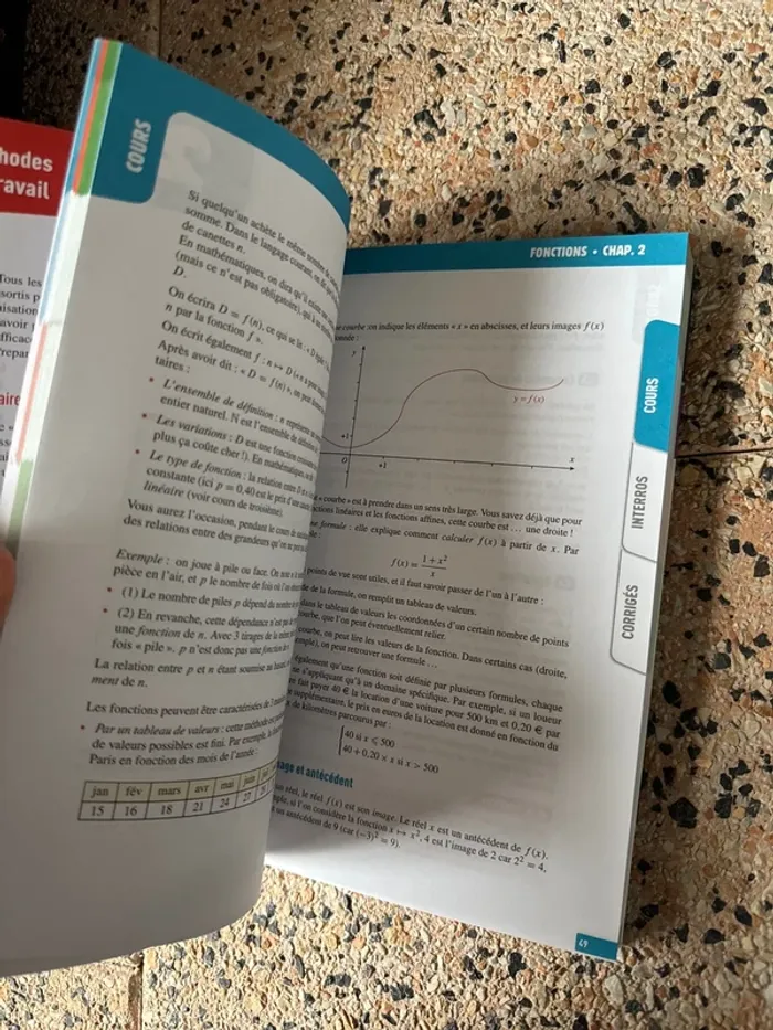 Livre, maths, seconde. Interro des lycées, les vrais Exo - photo numéro 7