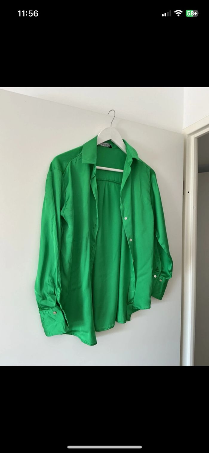 Chemise verte