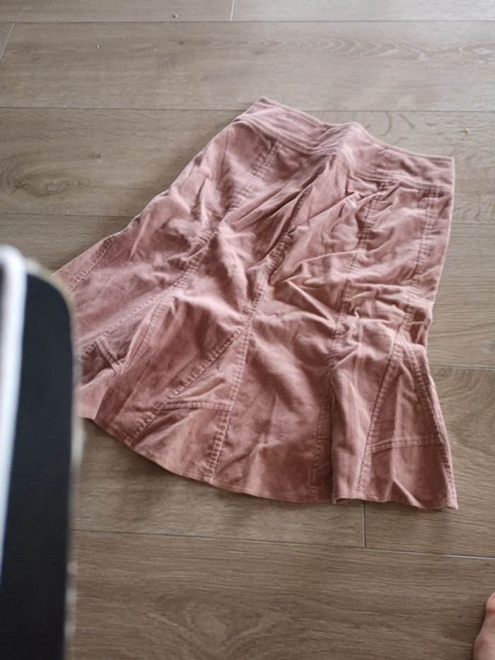 Jupe velours promod 38 - photo numéro 4