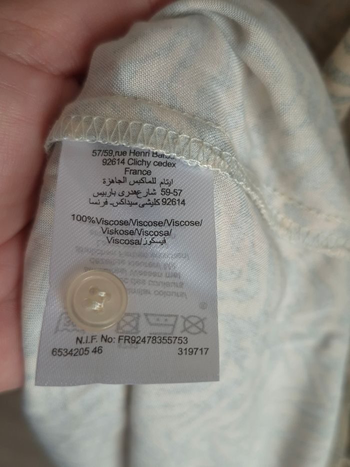 👗jolie robe fluide Etam motif zèbre femme T38 - photo numéro 10