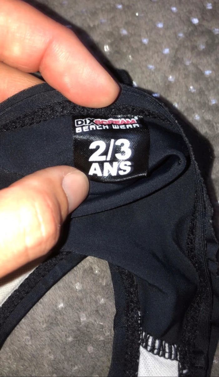 Maillot de bain 2 pièces fille 2-3 ans - photo numéro 7