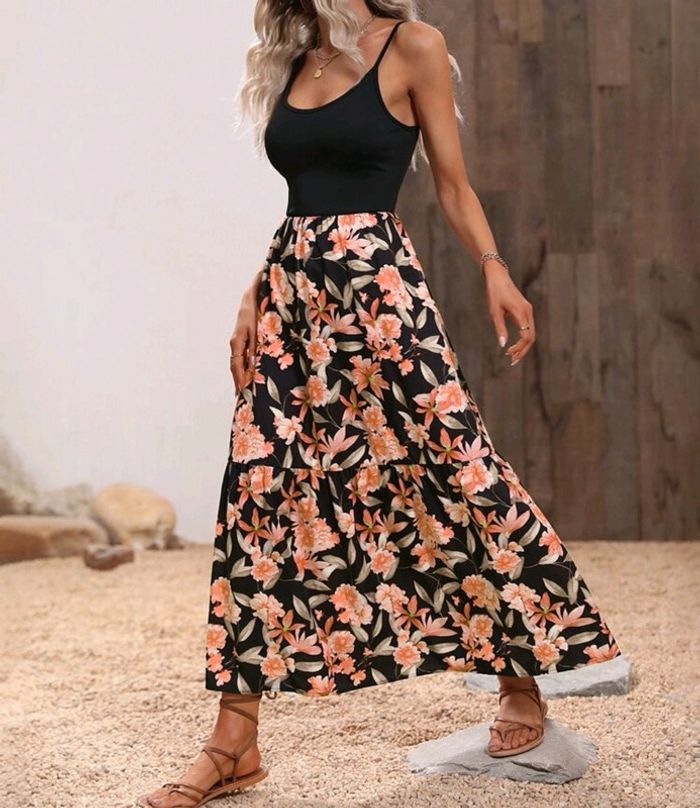 Robe longue à fleurs - photo numéro 7