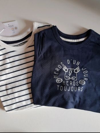 Lot de 2 T-shirts