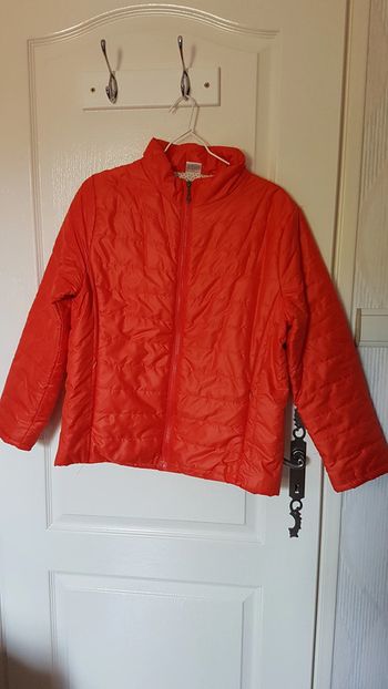 Doudoune orange M