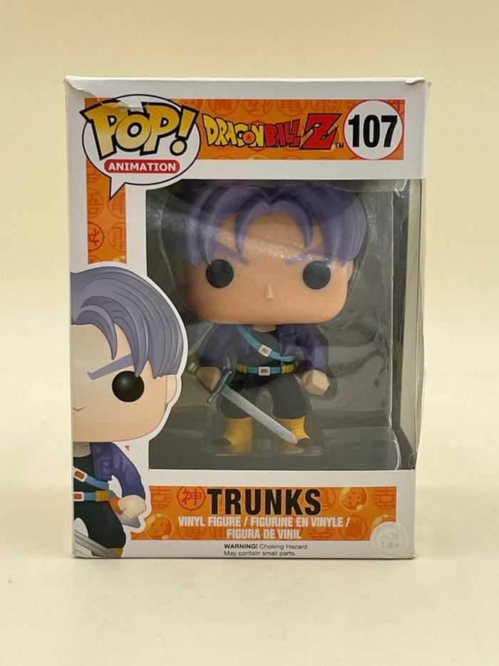 Figurine Funko Pop Dragon Ball Z Trunks N•107