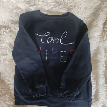 Sweat shirt garçon sans capuche La Refoude 10 ans