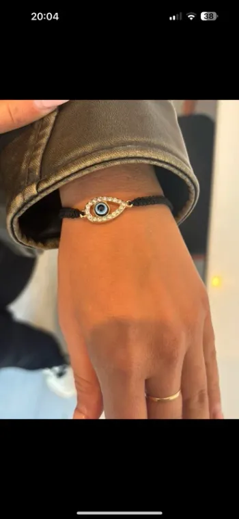 Bracelet œil de protection avec strass