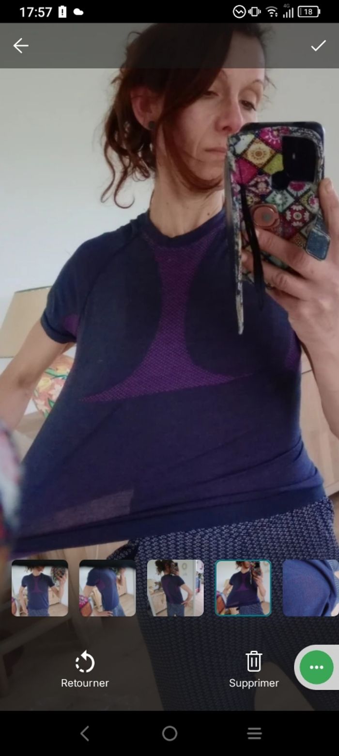 T-shirt technique 38 sport c76 - photo numéro 4