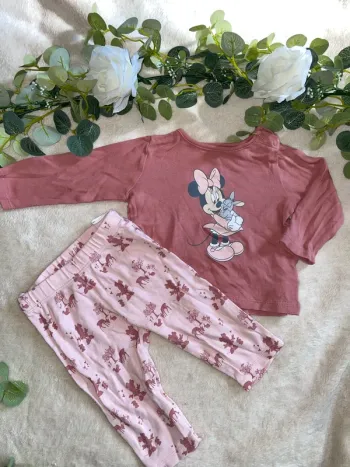 Pyjama deux pièces Disney Minnie 3-6mois 68cm