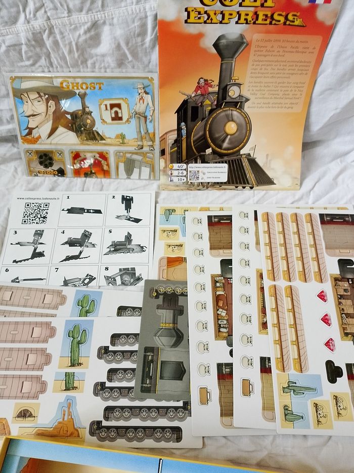 Colt express ludonaute neuf juste ouvert - photo numéro 3