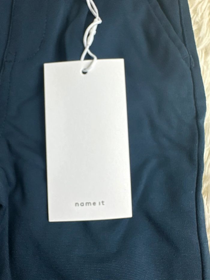 Pantalon bleu marine name it taille 18-24 mois - photo numéro 4