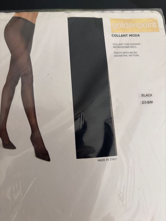 Goldenpoint Collant Moda fantaisie lot de 3 taille 2-3 couleur Black - photo numéro 2