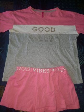 Pyjama fille XS good vibes