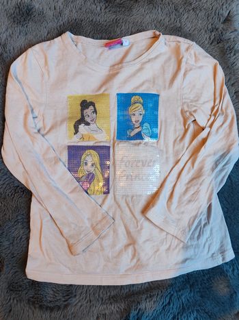 Haut manche longue princesse Disney 6 ans