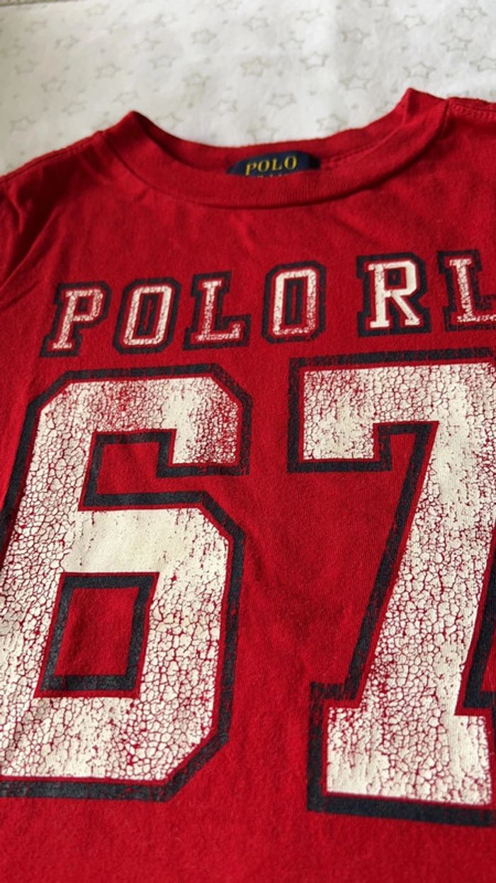 T-shirt 3 ans garçon Ralph Lauren - photo numéro 2