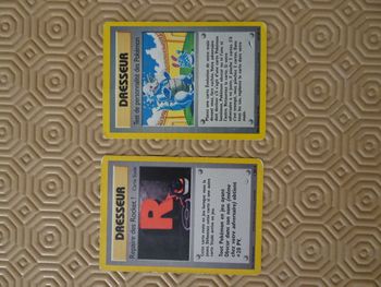 2 cartes Pokémon dresseur