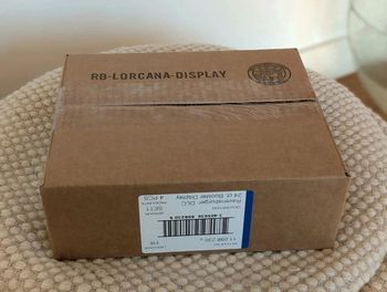 Case 4x displays Lorcana Premier Chapitre Disney scellée Fr 