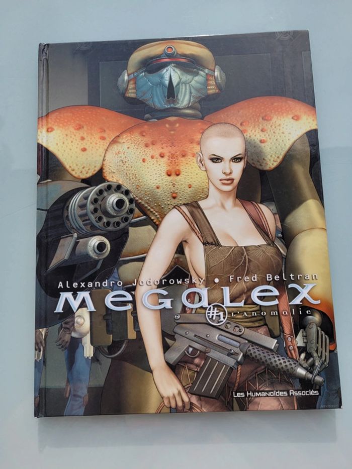 BD Megalex, Les Humanoïdes Associés, tomes 1 et 2 en EO cotées, dédicacées + ex-libris - photo numéro 4