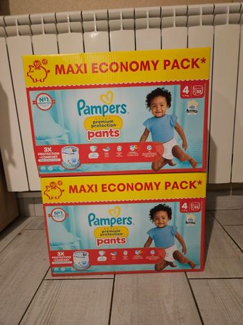 Pampers prenium protection pants taille 4