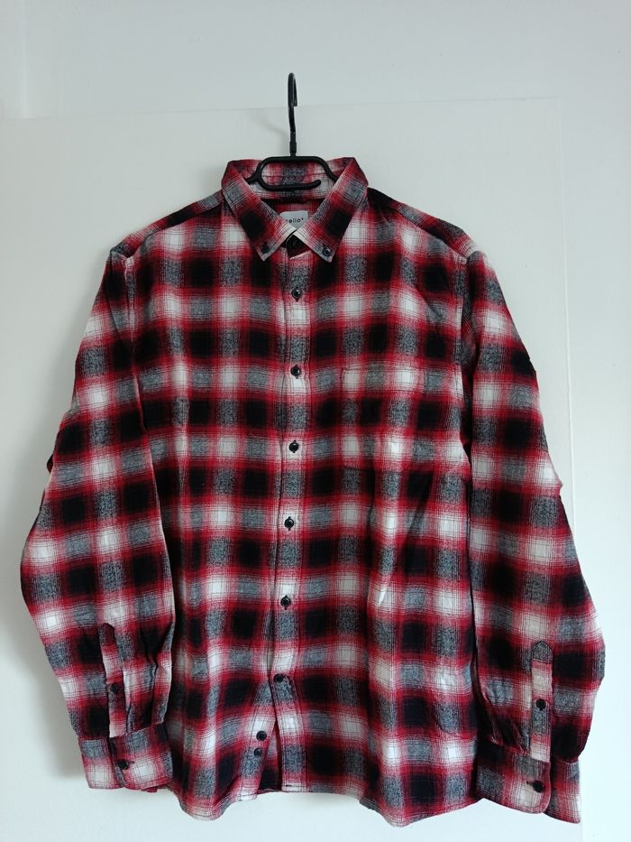 Chemise à carreaux Celio