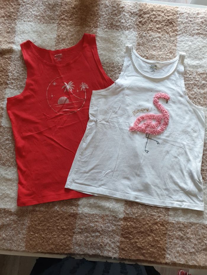 Lot de 2 débardeurs