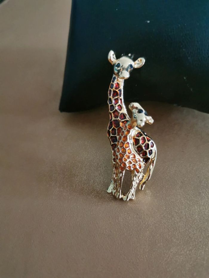 Broche 2 girafes