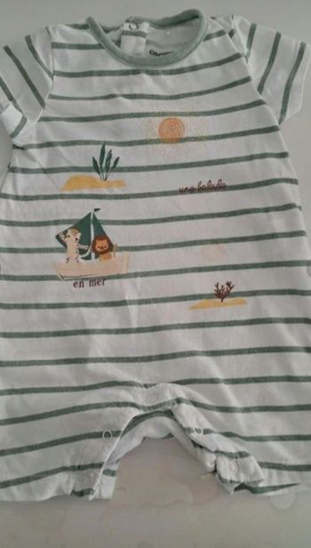 Barboteuse mariniere 6 mois