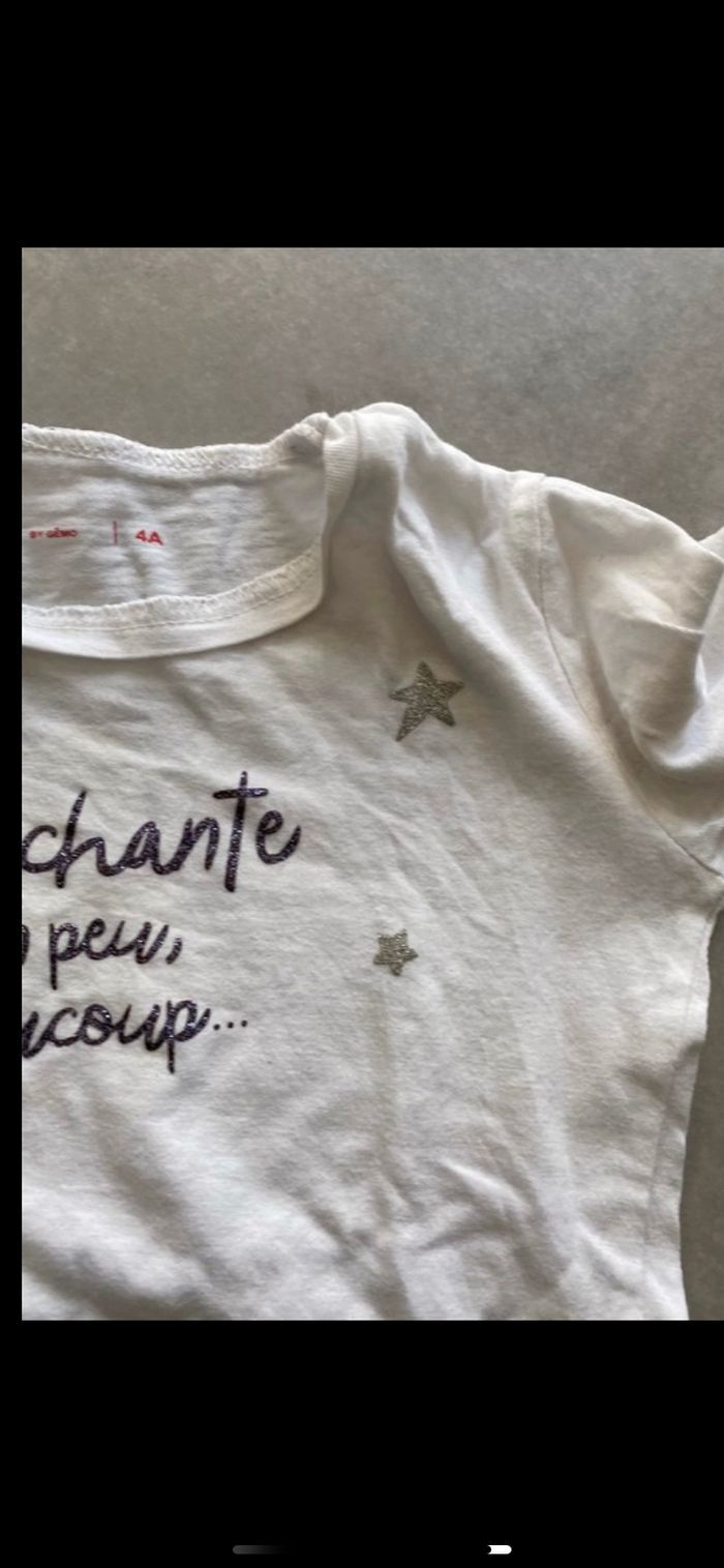 Tee shirt manches longues 4 ans - photo numéro 4