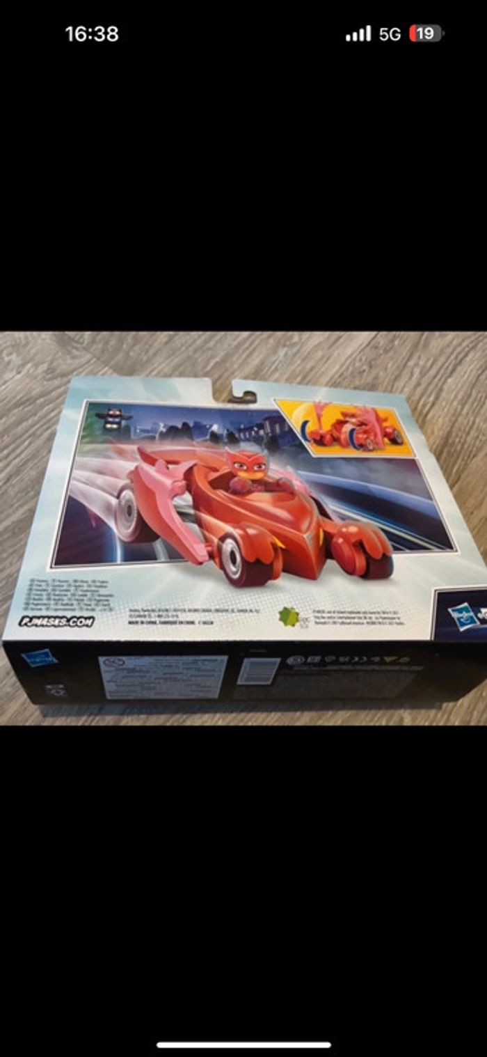 PJ Masks - Astro Hibou et sa voiture Deluxe neuve (Hasbro) - photo numéro 5