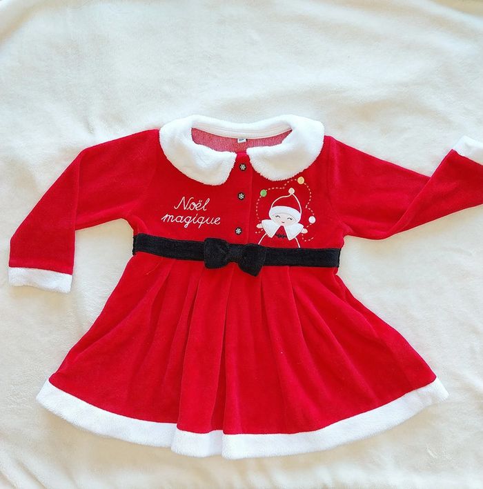 Cape de Noël fille 18 mois 🎄