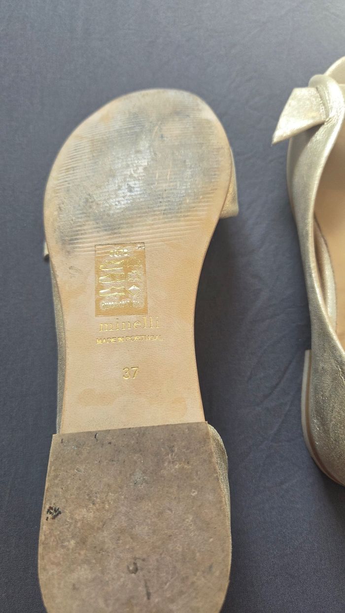 Ballerine dorée Minelli - photo numéro 4