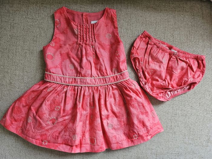 Robe + culotte 6 mois