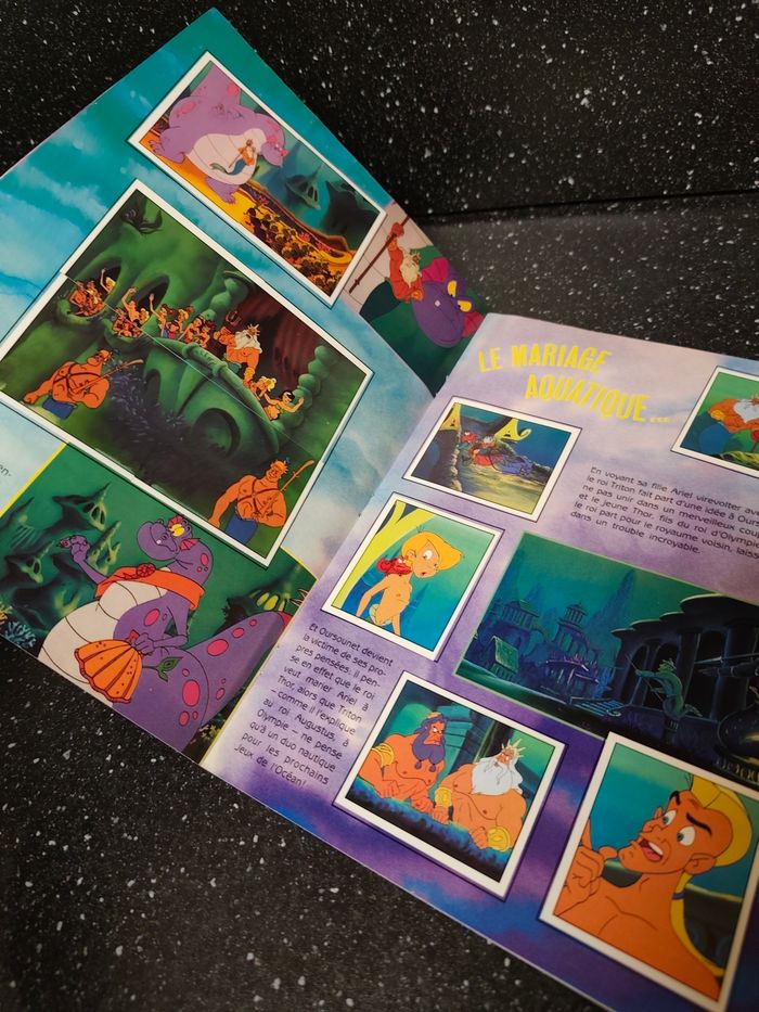 Album panini vintage la petite sirène Disney - photo numéro 7