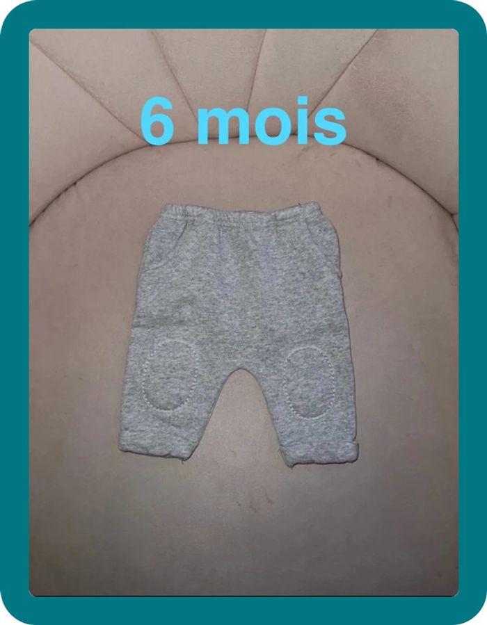 Pantalon jogging épais 6 mois - Emile et Ida