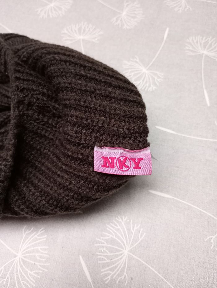 Casquette tricot marron - photo numéro 3