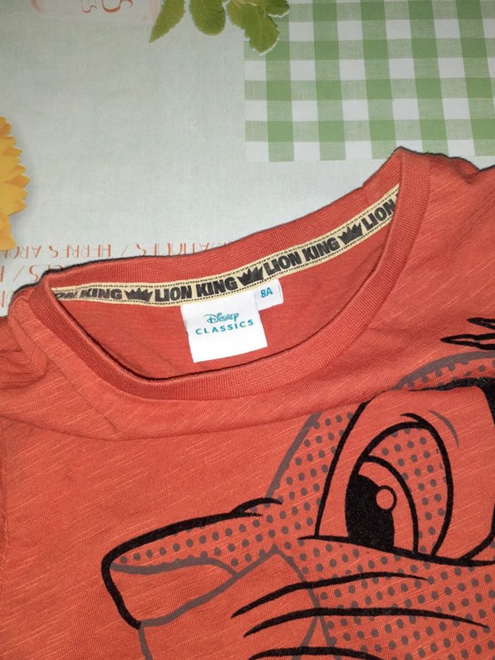 Tee-shirt manches courtes le roi lion - photo numéro 6