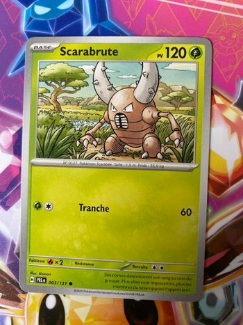 Carte Pokémon commune neuf