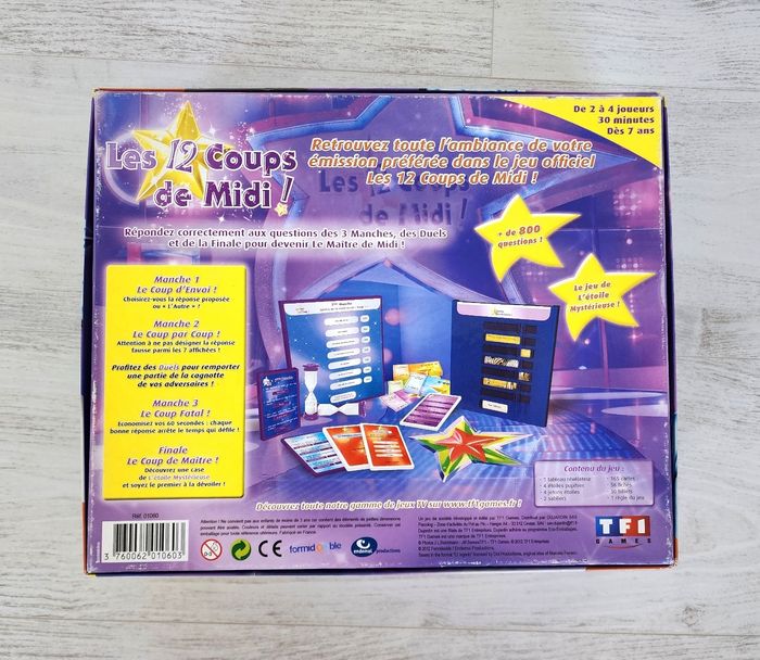 Jeu de société Les 12 coups de midi - photo numéro 4