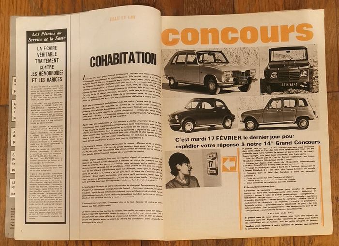 Ancien magazine Clair foyer 1970 N°192 vintage - photo numéro 2