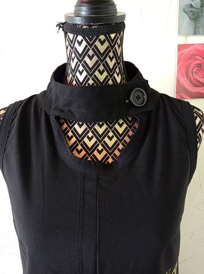 🌸Tunique longue originale, Mado et les autres, taille 40 - photo numéro 2