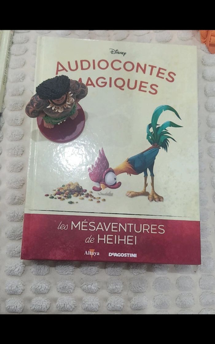 106ēme audioconte magique collection altaya deagostini livre et figurine disney audio compte