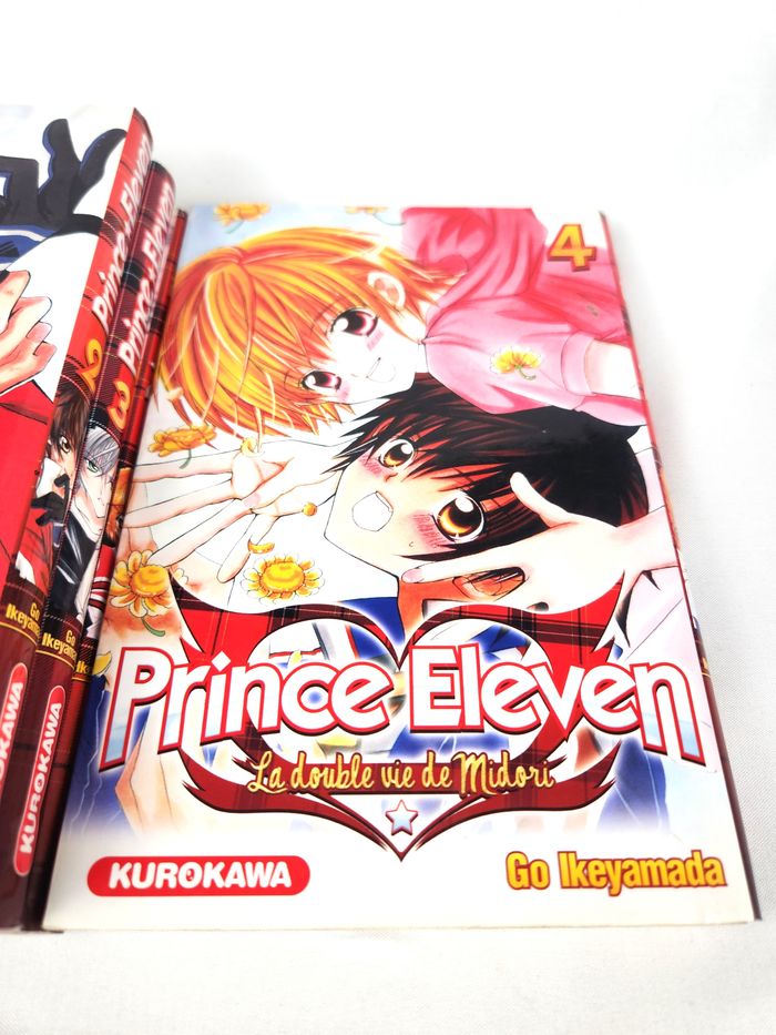 Lot 4 Mangas Prince Eleven Tomes 1 à 4 FR - photo numéro 8