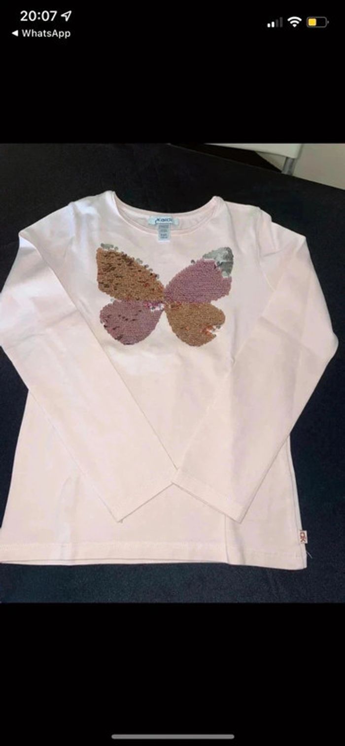 Jolie haut manches longues