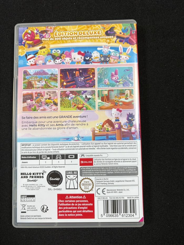 Hello kitty island adventure édition deluxe neuf - photo numéro 2
