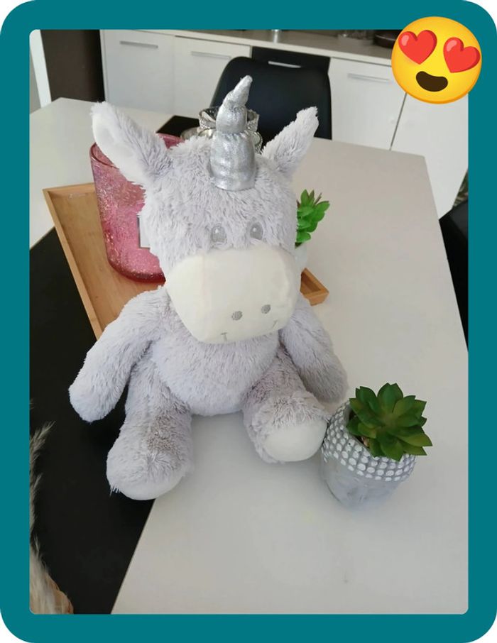 Péluche Licorne Atmosphèra🌿🎁 - photo numéro 5