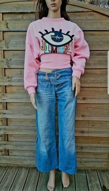 Jeans large Freeman T.Porter boucle ceinture Boucle ceinture
