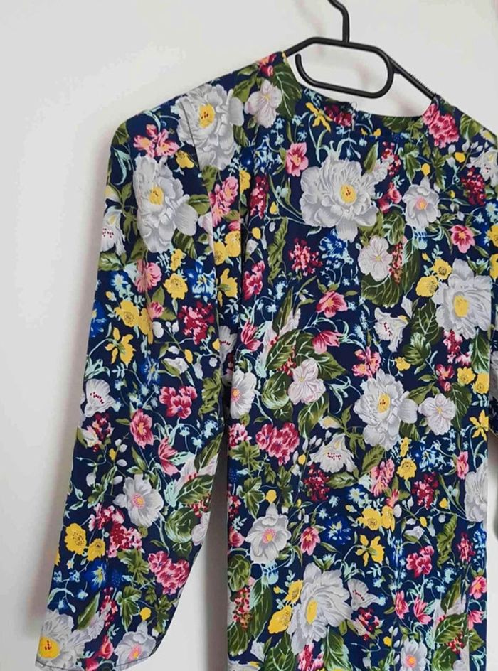 Robe fleurie vintage  taille  40 42 - photo numéro 2